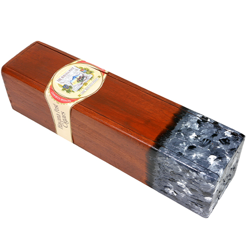 Cigar-Shaped Wooden Domino Set 